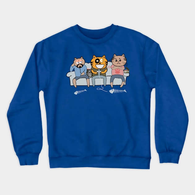 cats Crewneck Sweatshirt by teemarket